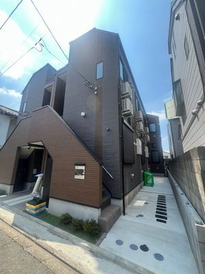 板橋区東山町のアパートの外観