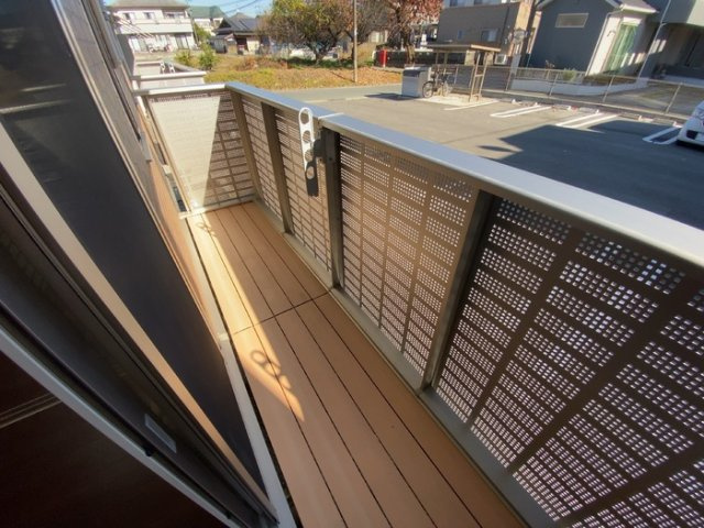 D-ROOM須屋のバルコニー