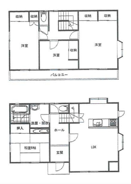 【中古戸建】みどり市笠懸町久宮の間取り|■間取り図｜敷地面積：231.79㎡（約70.11坪）　建物面積：117.49㎡（約35.54坪）