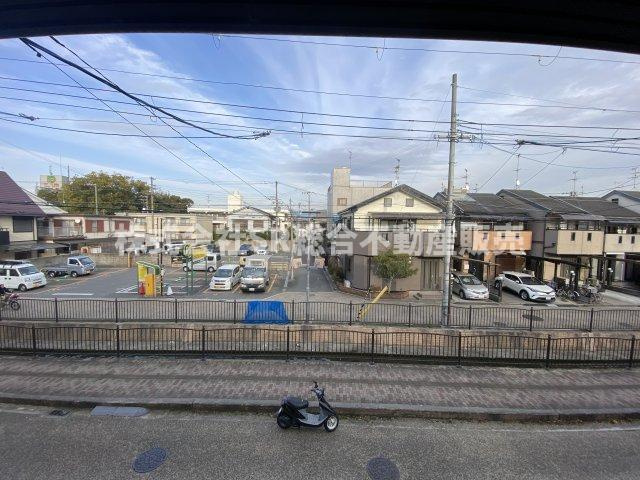 金岡2丁目中古戸建の展望|閑静な住宅街です。