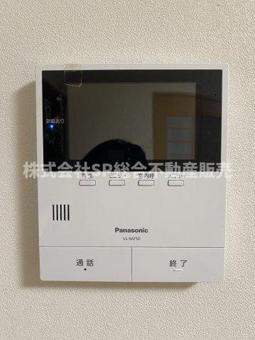 金岡2丁目中古戸建の防犯設備|モニター付きインターホンがあり女性やお子様にも安心です！