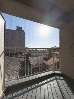 【バルコニー】 | 西陣グランドハイツ