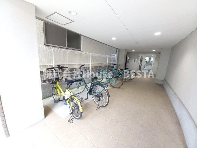 SDグランツ三川口の駐車場