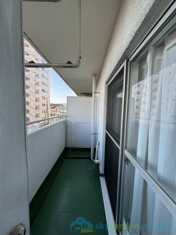 本厚木ハイツのバルコニー