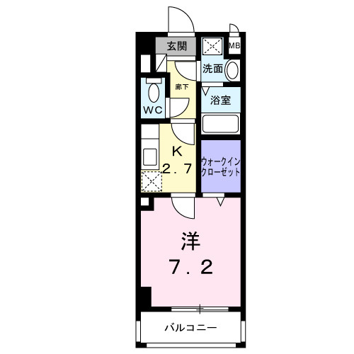 【間取り】 | Ｍ’ｓファミーユ泉崎
