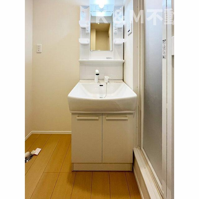 ｖｉｎｏｓｉｔｙ　北柏の洗面所|忙しい朝には欠かせない洗面所です