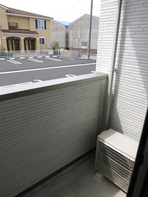 サンローラＡのバルコニー