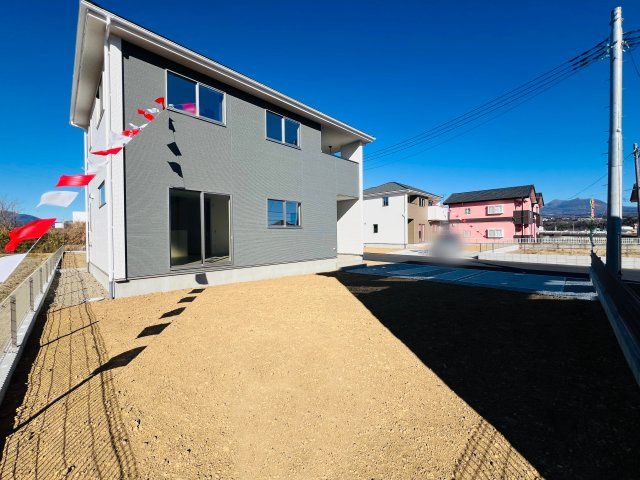 渋川市八木原の庭|BBQや家庭菜園なども楽しめるお庭スペース♪