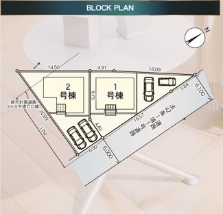 【区画図】 | 盛岡市西青山　第14
