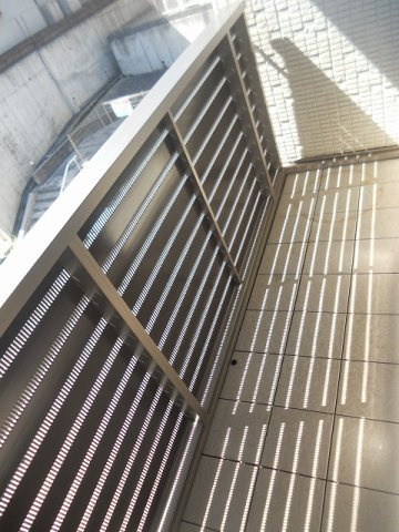 シャルマンⅡのバルコニー