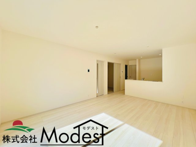 高崎石原町の居間・リビング|ご家族も自然と集まる居心地の良いLDK♪