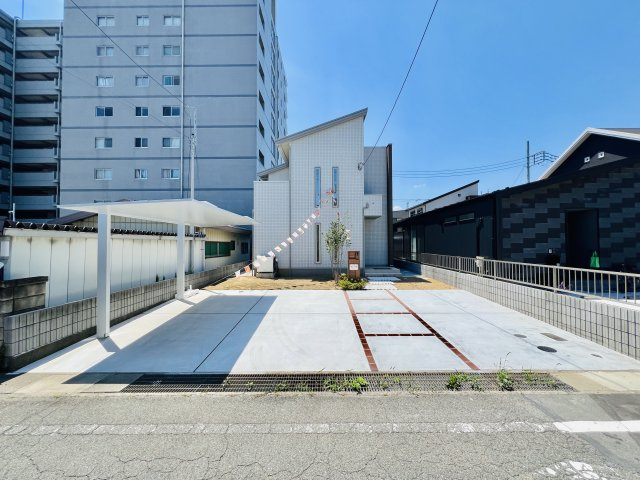 前橋市問屋町の外観|全館空調搭載の新築戸建、外観から伝わる高性能住宅