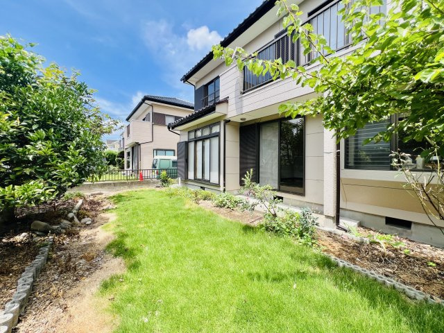 佐波郡玉村町福島の庭|家庭菜園やBBQなども楽しめるお庭スペース♪