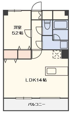 プラージュ花みずきの間取り