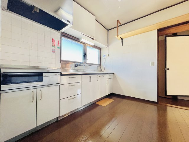 前橋市下小出町のキッチン|キッチンは２階に◎