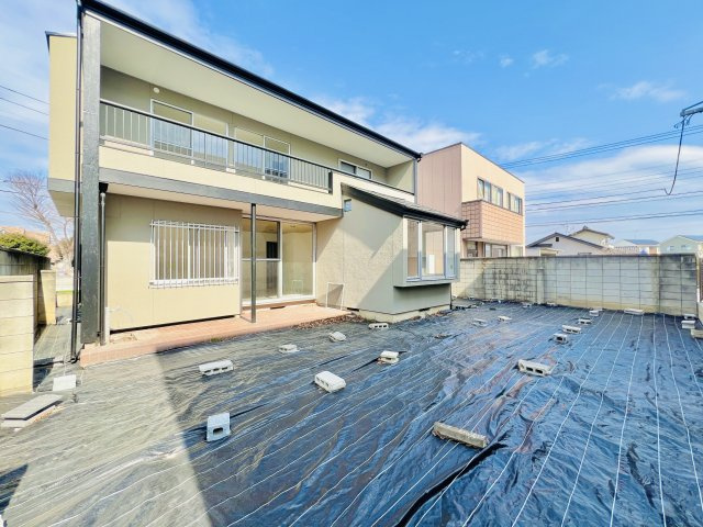 前橋市下小出町の庭|広いお庭では、BBQや家庭菜園なども楽しめます♪