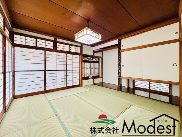 前橋市下細井町の和室|8帖和室はキッズスペースや家事スペースとしても♪