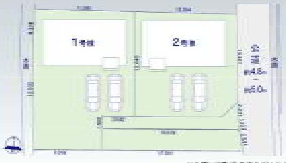 前橋市前箱田町の区画図|区画図
