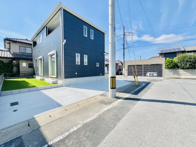 前橋市山王町の前面道路含む現地写真|閑静な住宅地♪