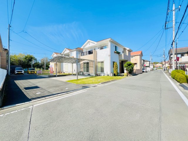 前橋市川原町二丁目の前面道路含む現地写真|車の通りも少なく駐車も楽々♪