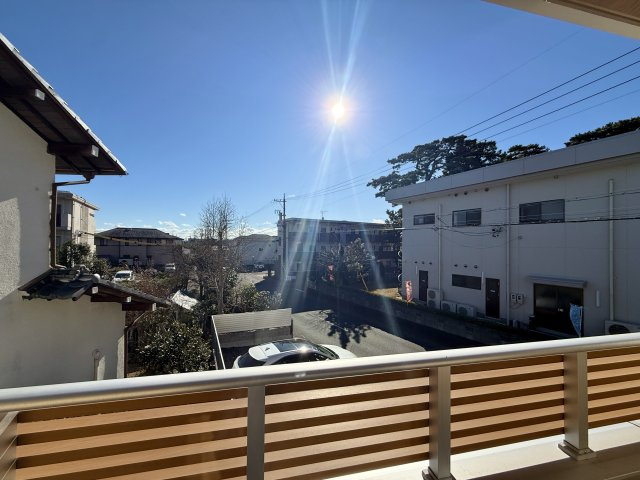 中央区楊子町の展望|バルコニーからの眺め！晴れた日は優しく陽射しが差し込みます！