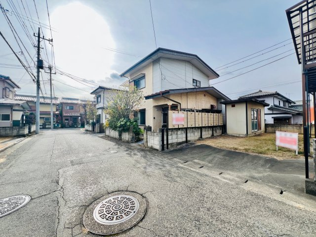 前橋市青柳町の前面道路含む現地写真|車の通りも少なく駐車も楽々♪