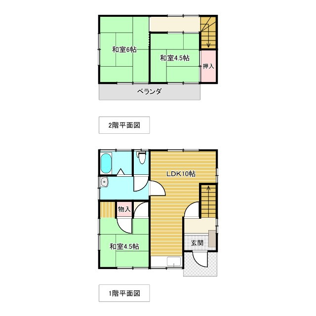 前橋市龍蔵寺町の間取り