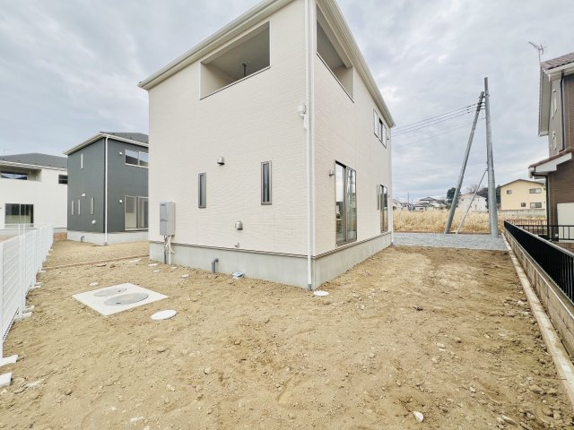 太田市下田島町の庭|家庭菜園やBBQなども楽しめるお庭スペース♪