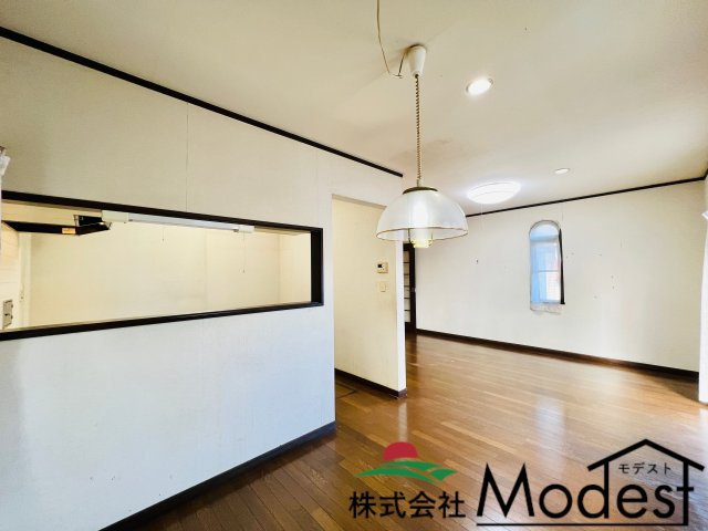 太田市台之郷町の居間・リビング|家具の配置も考えやすいリビング