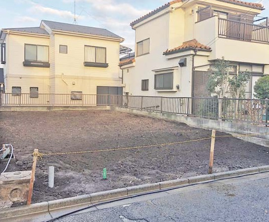 敷地面積30坪　売地　ふじみ野市苗間