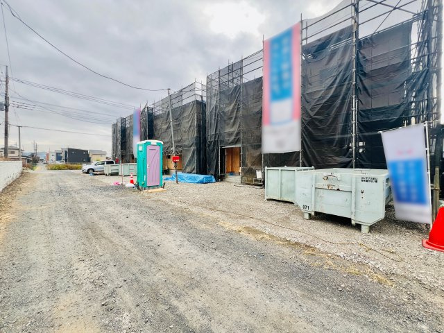 太田市大原町の前面道路含む現地写真|暮らしやすい住環境♪