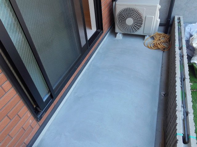 ブロンテ大久保のバルコニー