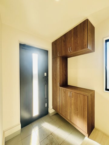 前橋堀越の玄関|着脱もスムーズにできる玄関♪