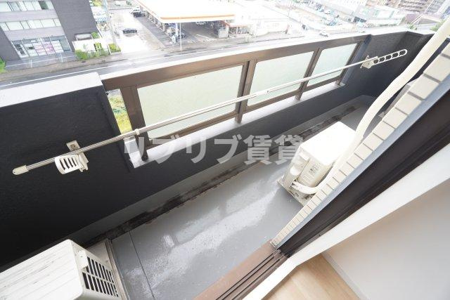 総建みどりハイムのバルコニー