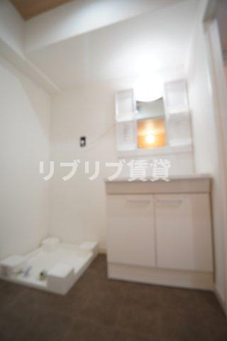 総建みどりハイムの洗面所