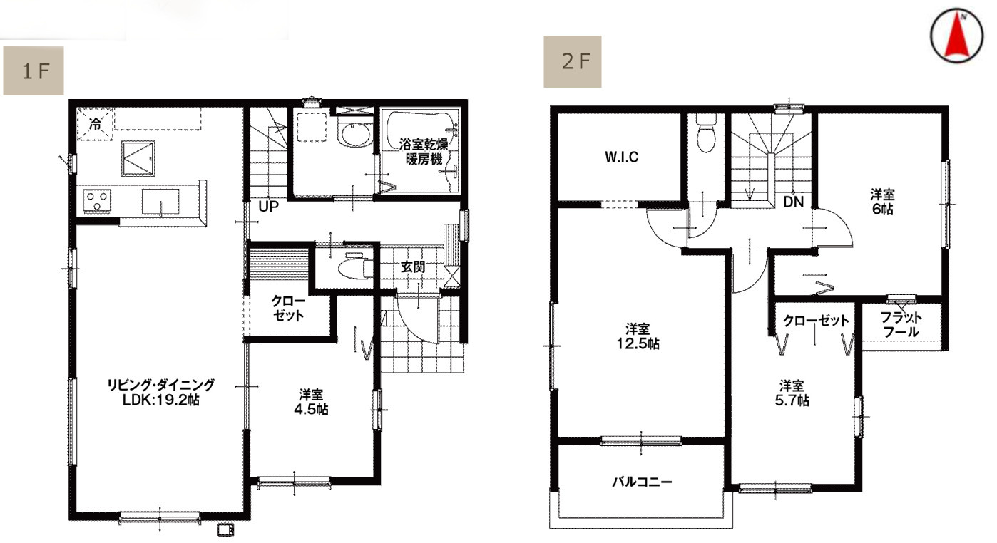 高崎市下之城町の間取り|4号棟