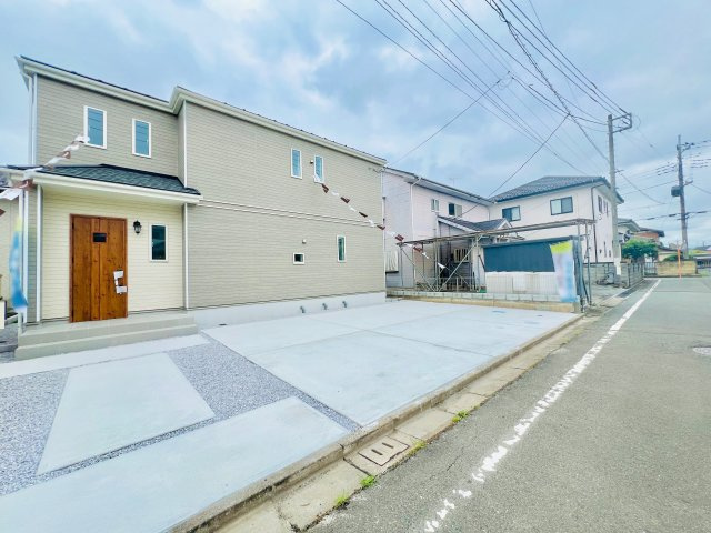 高崎市下佐野町の前面道路含む現地写真|閑静な住宅地◎
