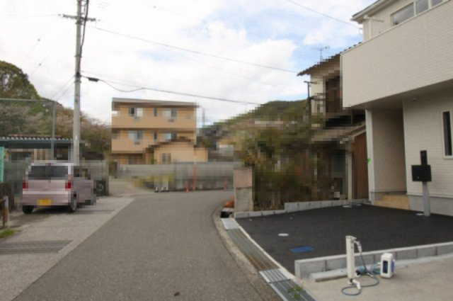 中秦泉寺（第1）　新築戸建　の前面道路含む現地写真