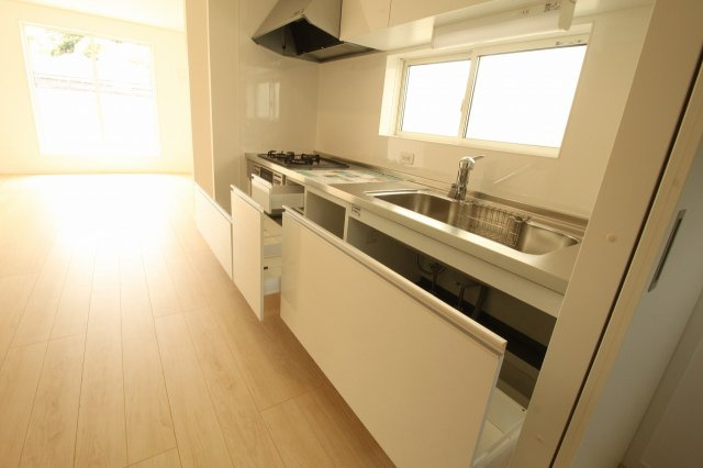 中秦泉寺（第1）　新築戸建　のキッチン|2Ｆ　ＬＤＫ　13.0帖　