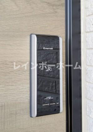 市川市鬼越１丁目のアパートのセキュリティ