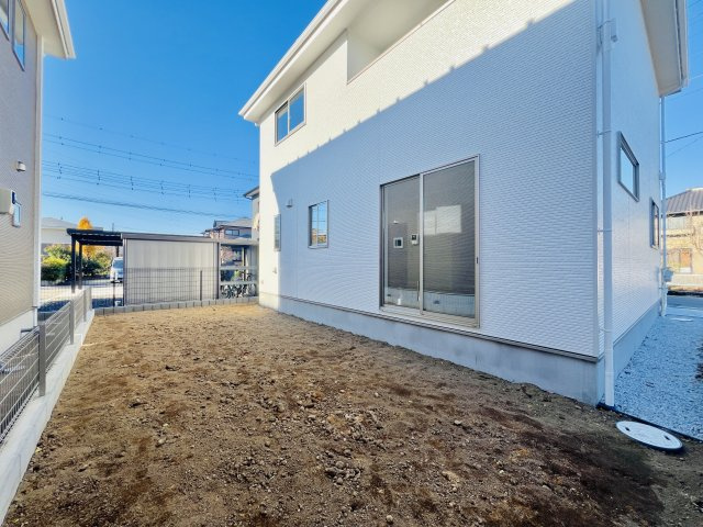 高崎市矢中町の庭|家庭菜園やBBQなども楽しめます♪