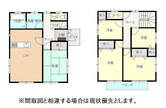 高崎市箕郷町矢原の間取り