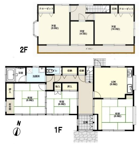 高崎市高浜町の間取り