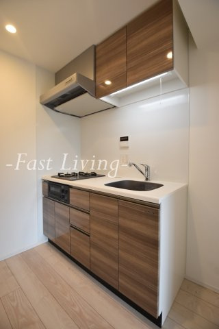 リンデンコート市ヶ谷のキッチン