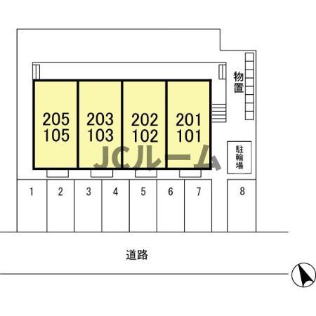 プレシャスの区画図