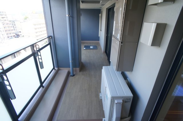 ラヴィーナ奈良のバルコニー