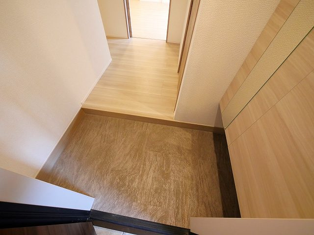 Villa Calmaの玄関|毎日通る玄関はこちらです