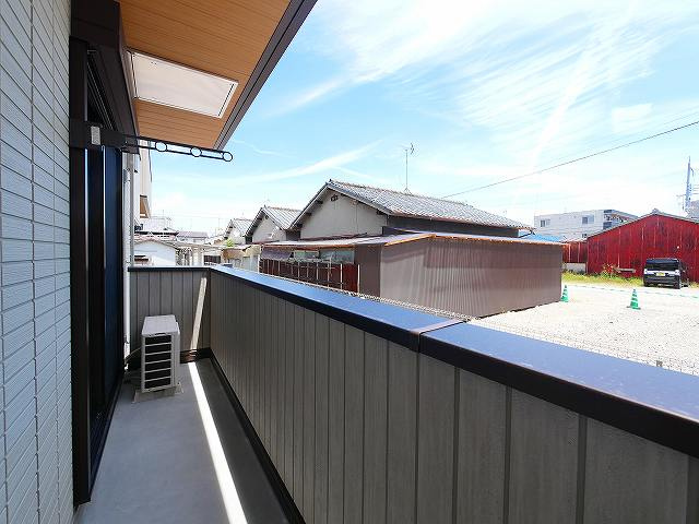 Villa Calmaのバルコニー|広々としたバルコニーです