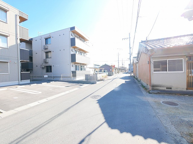 Villa Calmaの駐車場