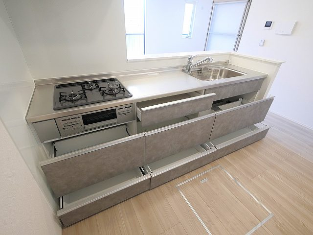 Villa Calmaのキッチン|使いやすいキッチンです